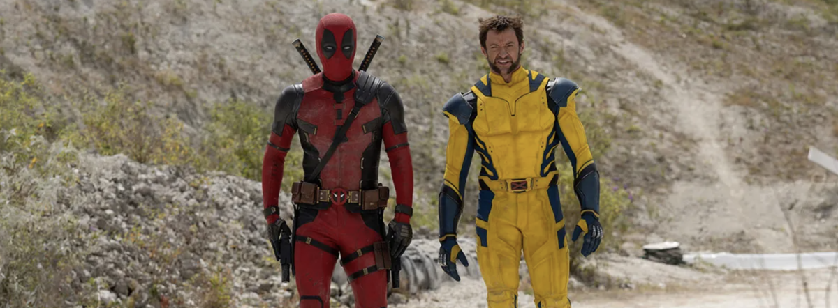 Ryan Reynolds as Deadpool and Hugh Jackman as Wolverine in DEADPOOL & WOLVERINE.